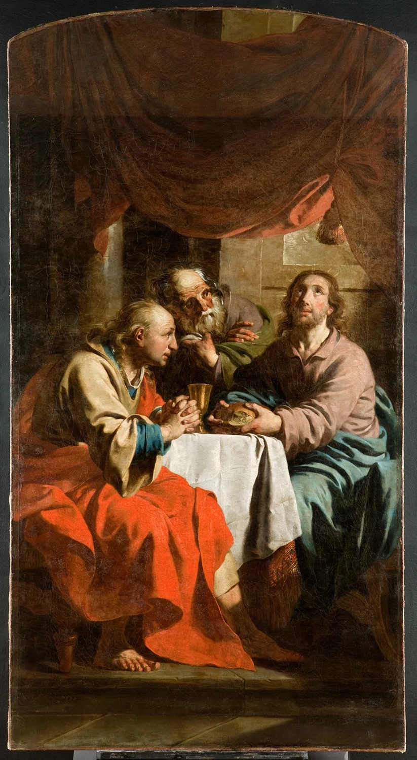 Pieter Jozef Verhaghen - Gesù a Emmaus, Kunsthistorisches Museum, Vienna